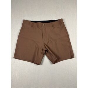 KUHL Renegade Mens Size 36 Brown Outdoor Cargo Shorts Hiking Camping Adventure